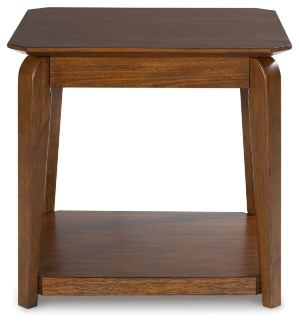 Trenmour - Medium Brown - Square End Table - Image 4
