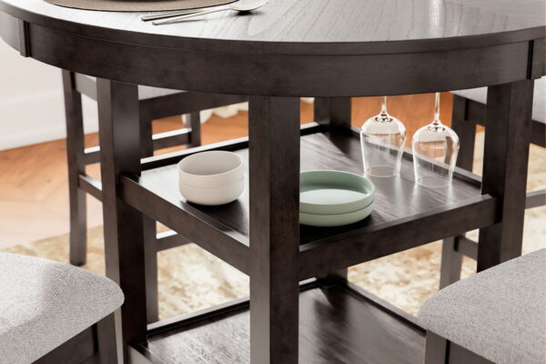 Langwest - Brown - Dining Room Counter Table Set (Set of 5) - Image 4