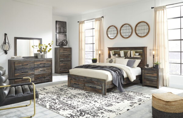 Drystan - Panel Bookcase Bed - Image 9