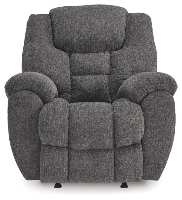 Foreside - Charcoal - Rocker Recliner - Image 2