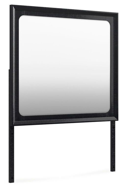Londer - Black - Bedroom Mirror