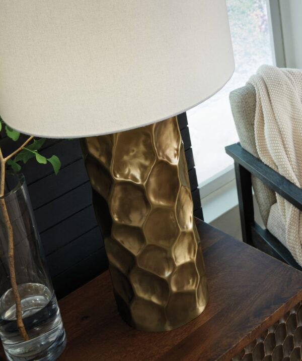 Marshawn - Gold Finish - Metal Table Lamp - Image 4