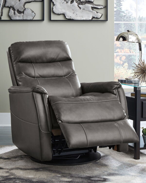 Riptyme - Quarry - Swivel Glider Recliner - Image 3