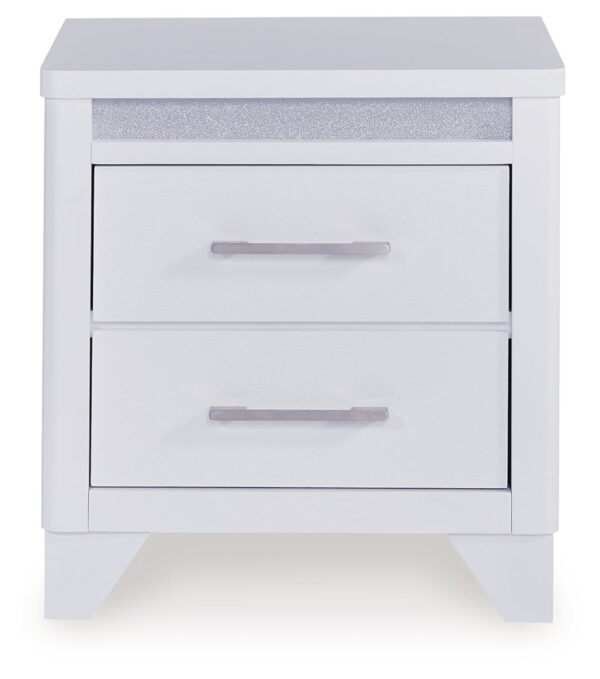 Jarlee - White - Two Drawer Night Stand - Image 3