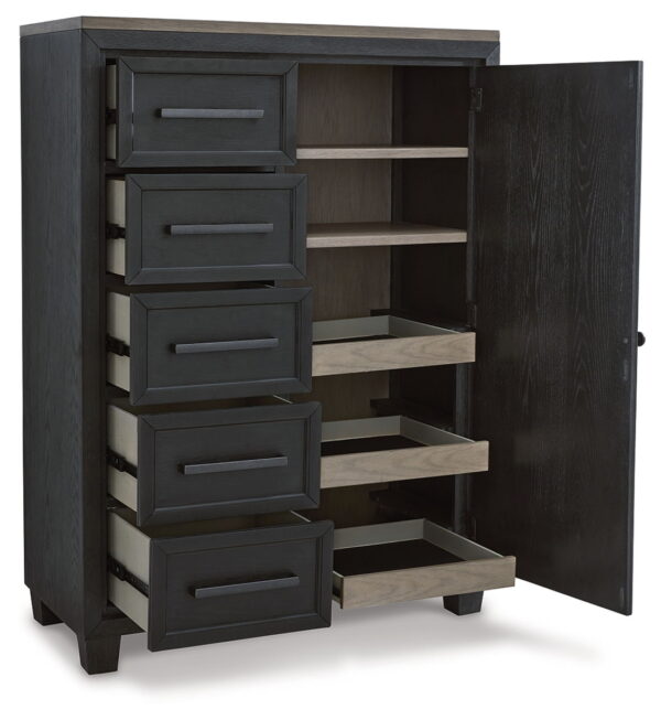 Foyland - Black / Brown - Door Chest - Image 2