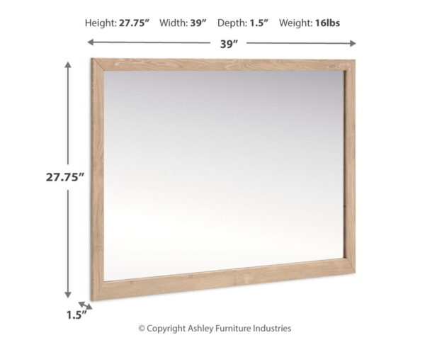 Cielden - Tan - Bedroom Mirror - Image 3