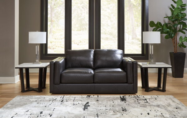 Amiata - Onyx - Loveseat - Image 3