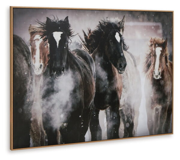 Chaseburn - Brown / Black / White - Wall Art - Image 3