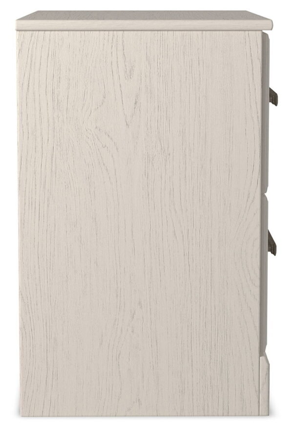 Stelsie - White - Two Drawer Night Stand - Image 4