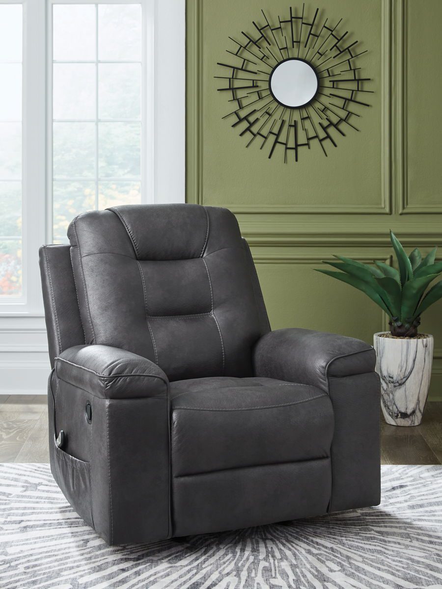 Stockworth - Granite - Rocker Recliner - Image 4