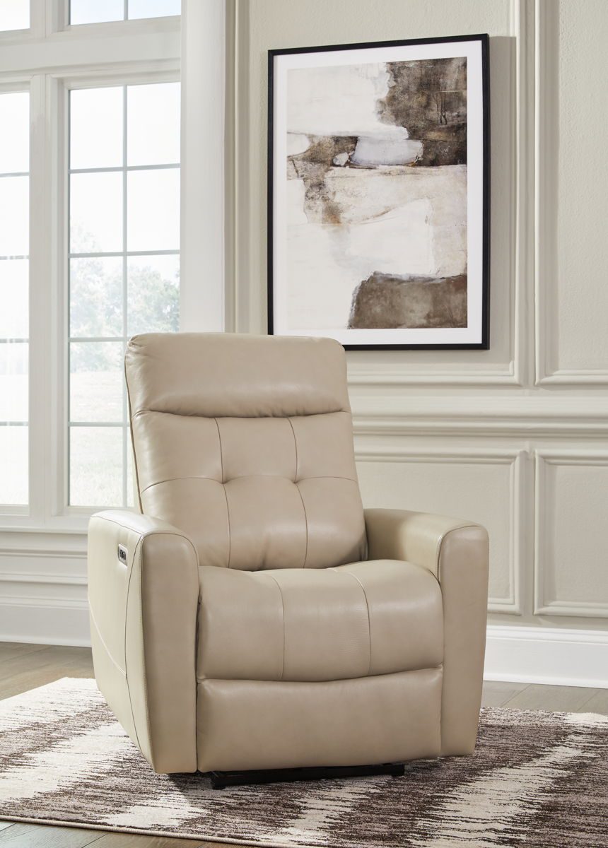 Pisgham - Power Recliner With Adj Headrest - Image 4