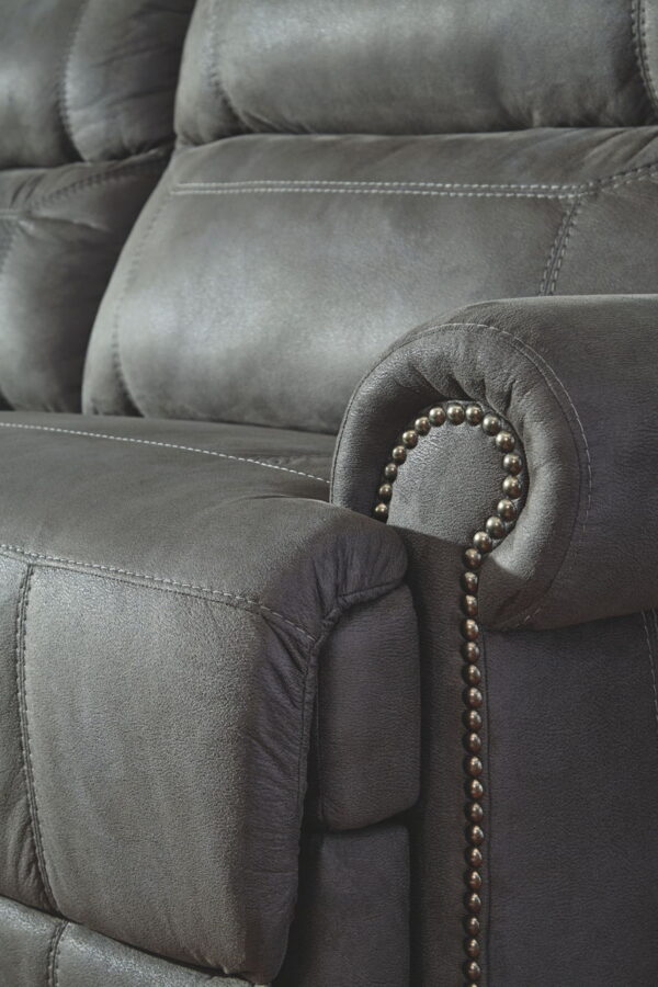 Austere - Gray - 2 Seat Reclining Sofa - Image 3