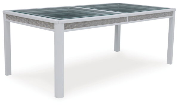 Chalanna - White - Rectangular Dining Room Extension Table - Image 3