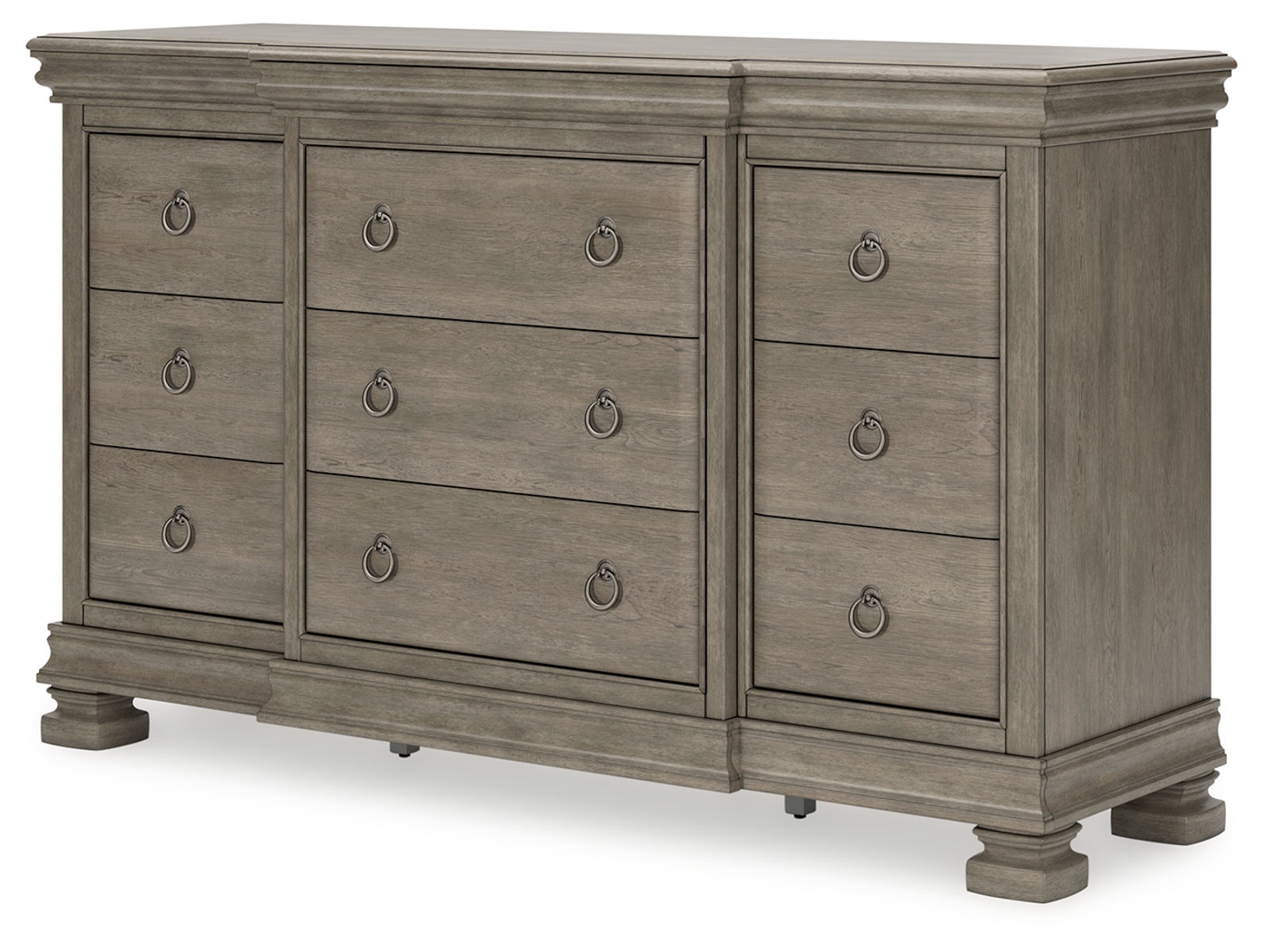 Lexorne - Gray - Dresser - Image 3