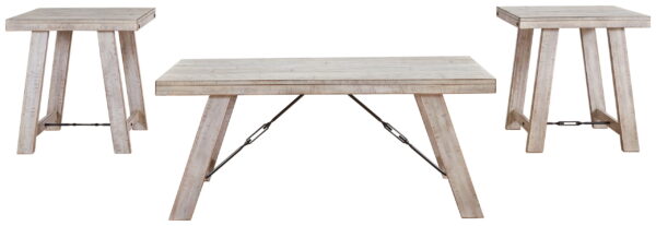 Carynhurst - Whitewash - Occasional Table Set (Set of 3) - Image 2