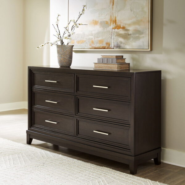 Neymorton - Dark Grayish Brown - Dresser - Image 2