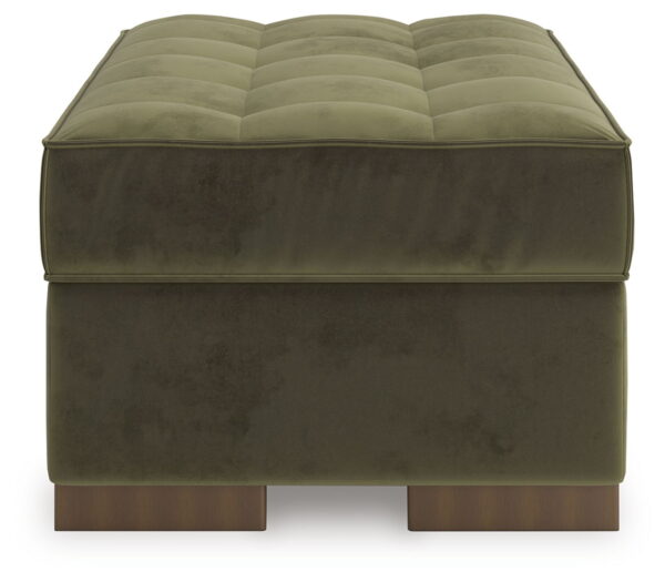 Caspian-Town - Olive - Oversized Accent Ottoman - Image 2