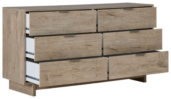 Oliah - Beige - Six Drawer Dresser - 31'' Height - Image 3