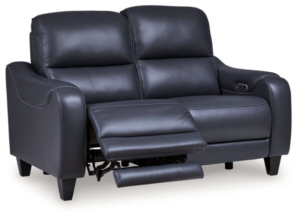 Mercomatic - Power Reclining Loveseat With Adj Headrest - Image 2