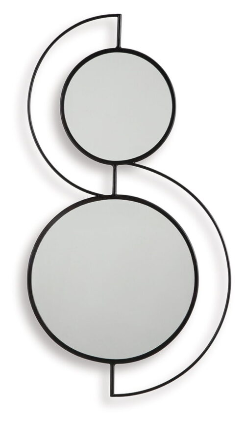 Shayham - Black - Accent Mirror