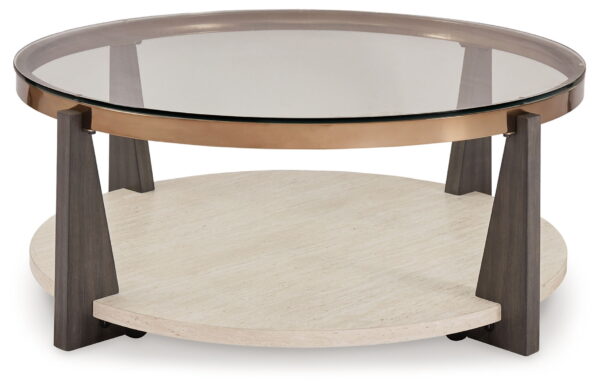 Frazwa - Multi - Round Cocktail Table - Image 3