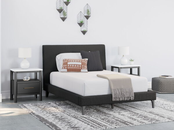 Cadmori - Upholstered Bed With Roll Slats - Image 8