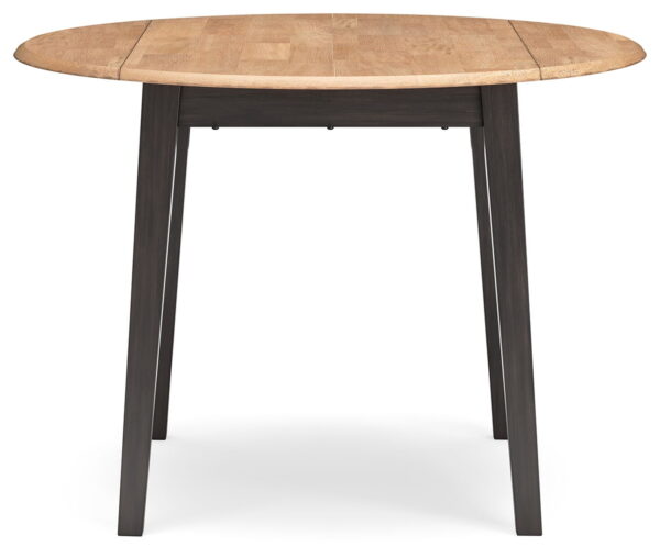 Gesthaven - Round Dining Room Drop Leaf Table Set - Image 3