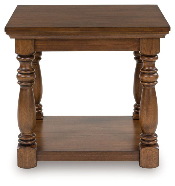 Sturlayne - Brown - Rectangular End Table - Image 2