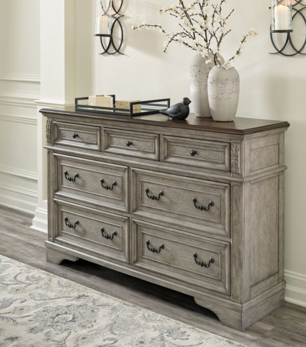Lodenbay - Antique Gray - Dresser - Image 3