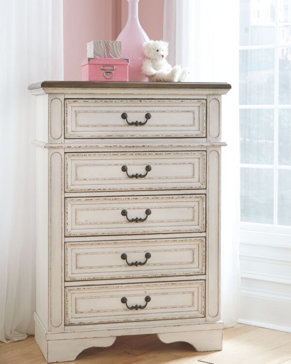 Realyn - Chipped White - Chest - Image 3