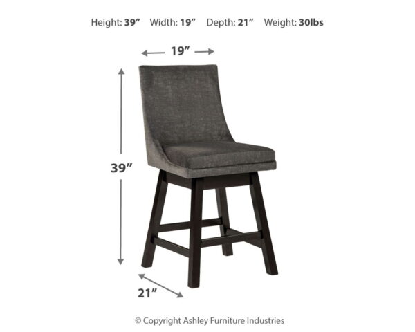 Tallenger - Swivel Barstool (Set of 2) - Image 11
