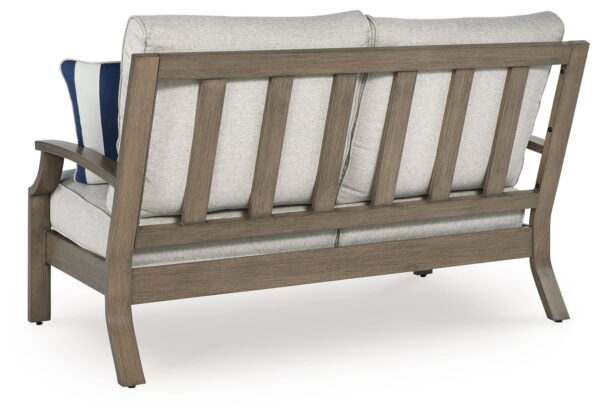Rainier Ranch - Brown / Beige - Loveseat With Cushion - Image 2