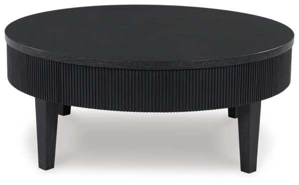 Marstream - Black - Round Cocktail Table - Image 4