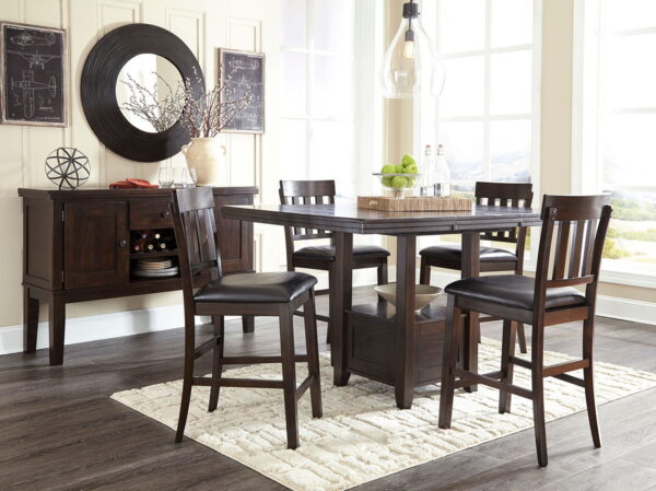 Haddigan - Dining Table With Bar Stools - Image 3