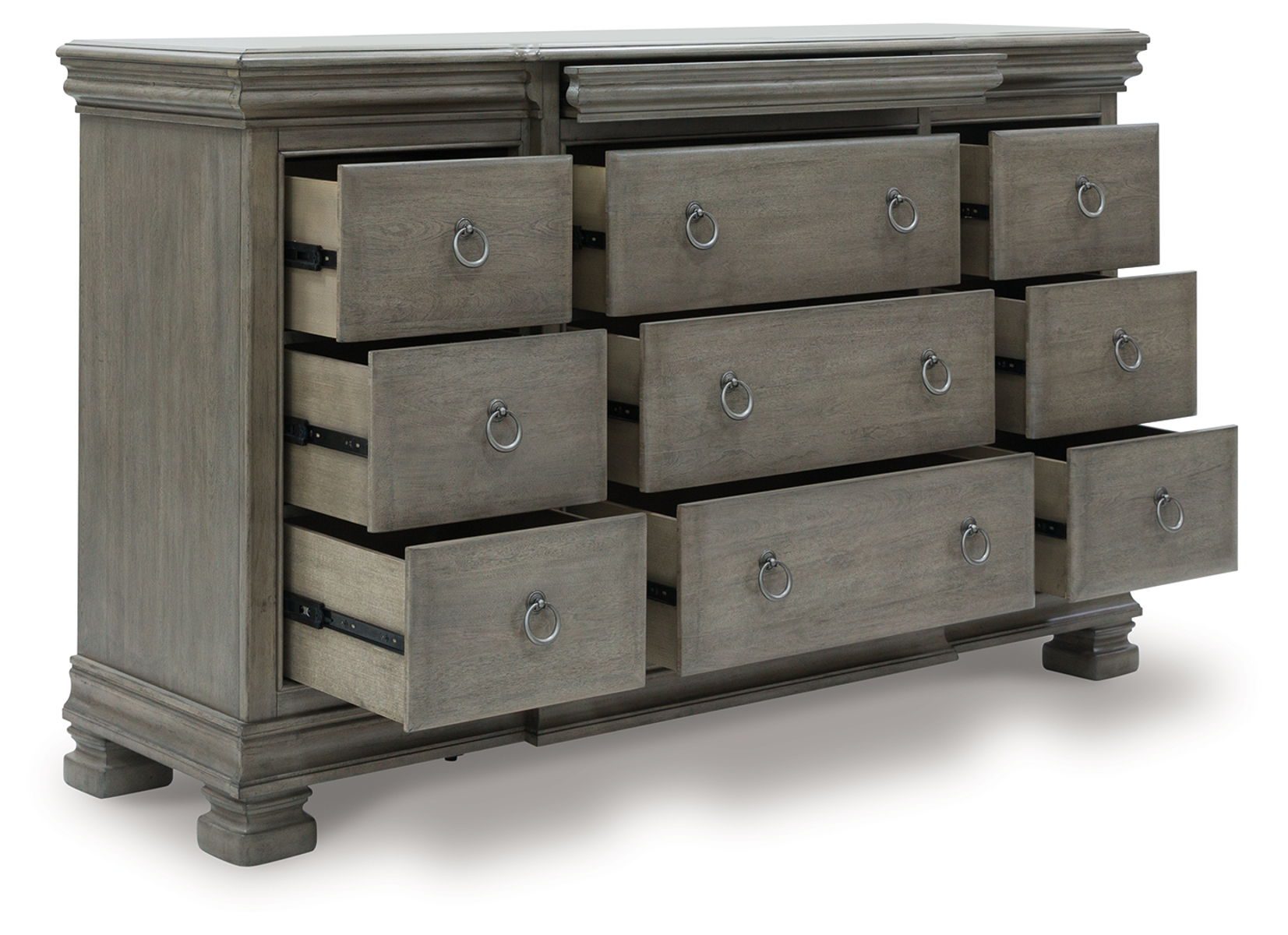 Lexorne - Gray - Dresser - Image 2
