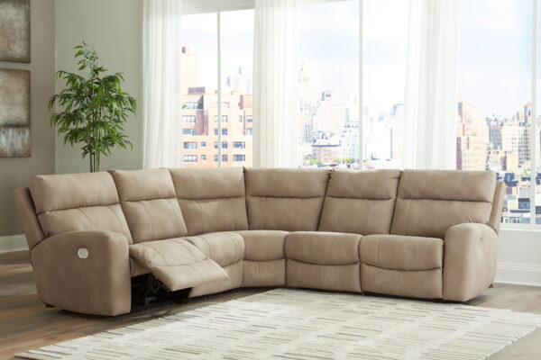 Next-gen Durapella - Power Reclinering Sectional Set - Image 4