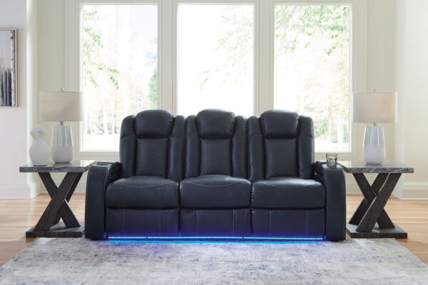 Fyne-dyme - Power Reclining Sofa With Adj Headrest - Image 6