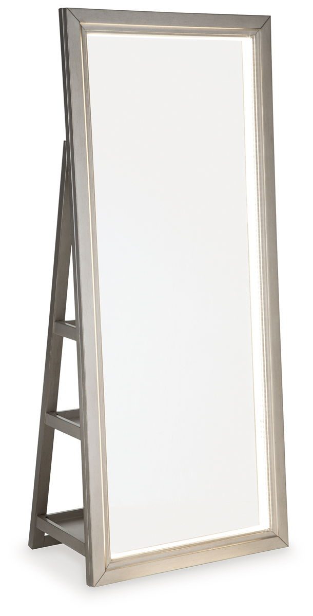 Evesen - Floor Standing Mirror/Storage - Image 5