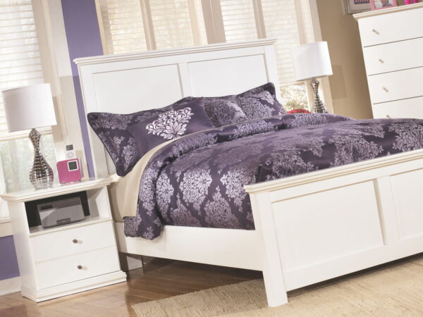 Bostwick Shoals - White - One Drawer Night Stand - Image 4