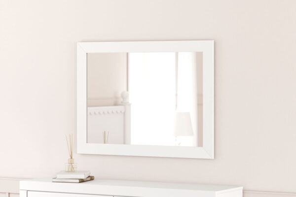 Mollviney - White - Bedroom Mirror - Image 3