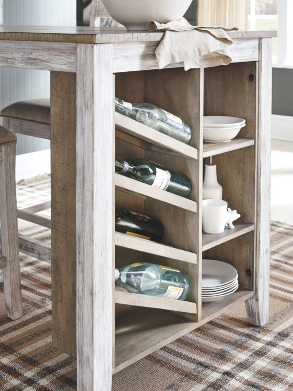 Skempton - Rectangular Counter Table With Storage Set - Image 5
