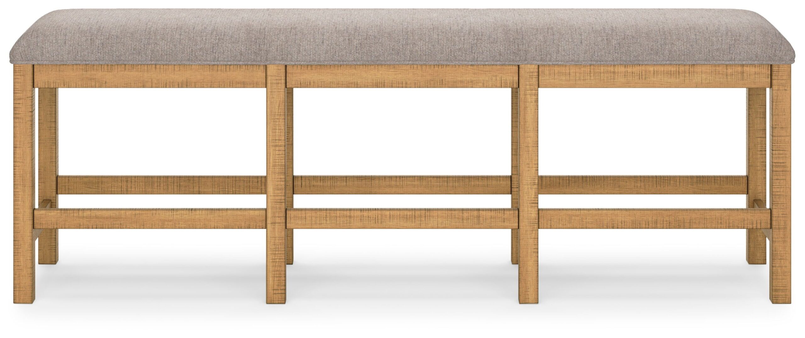 Havonplane - Brown - XL Counter Height Upholstered Dining Bench - Image 4