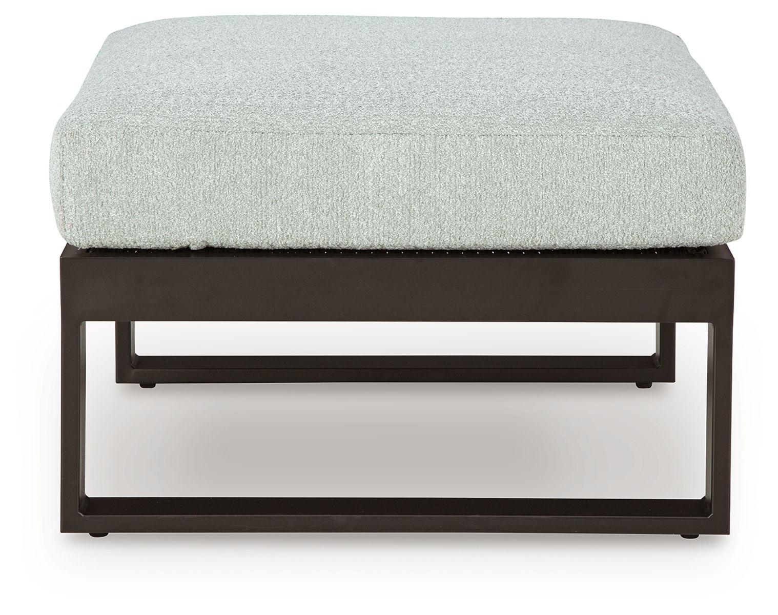 Beachloft - Black / Gray - Ottoman With Cushion - Image 4