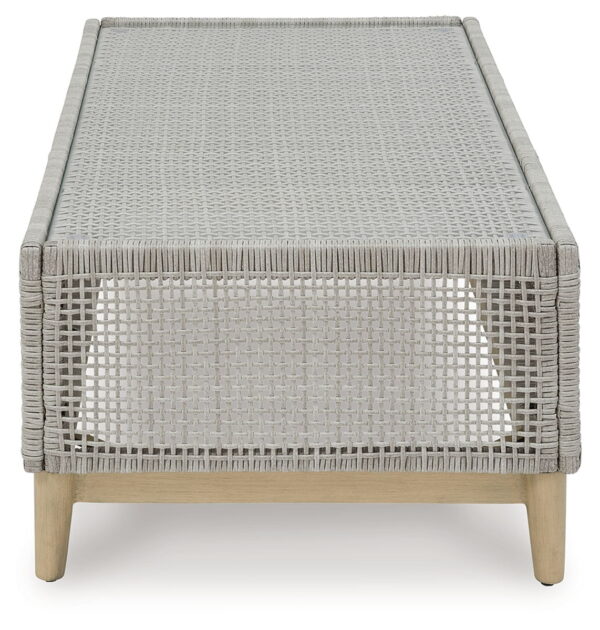 Seton Creek - Gray - Rectangular Cocktail Table - Image 2