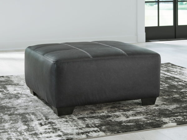 Brixley Pier - Graphite - Oversized Accent Ottoman - Image 4