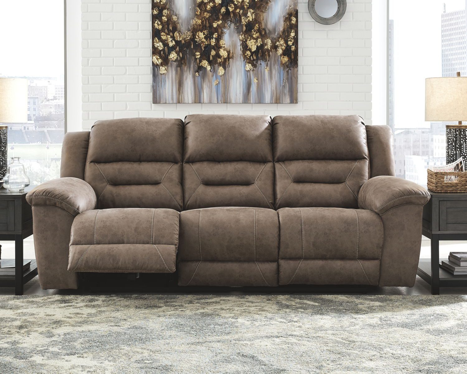 Stoneland - Reclining Living Room Set - Image 3