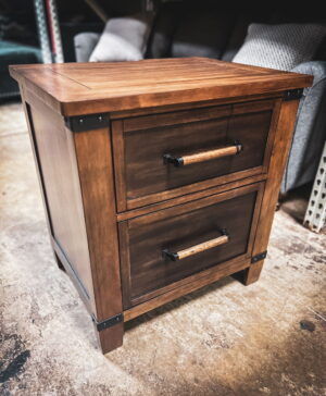 Wyattfield - Two Drawer Nightstand