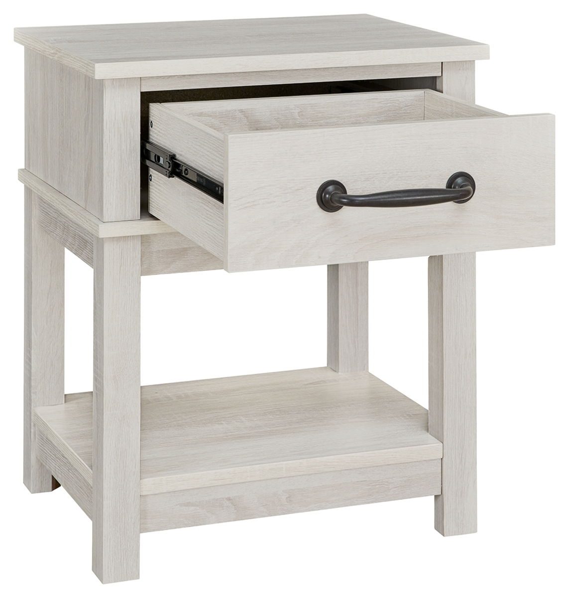 Dorrinson - White - One Drawer Night Stand - Image 4