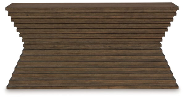 Hannodream - Warm Brown - Sofa Table - Image 2