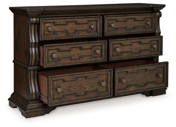 Maylee - Dark Brown - Dresser - Image 2